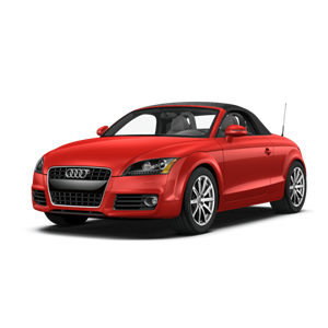 Red AUDI PNG car image-1722